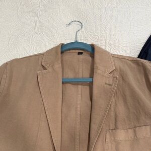 J. Crew Men's Light Brown Jacket